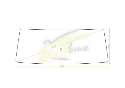 Стекло лобовое NISSAN DIESEL CONDOR 1993-2011 (PK210-std-1962*849*2010) 
Бренд: BSG