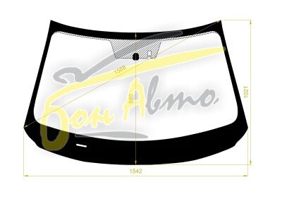 Стекло лобовое MAZDA CX-5 2017- (KF-LHD) место под датчик дождя 
Бренд: КМК с синей полосой