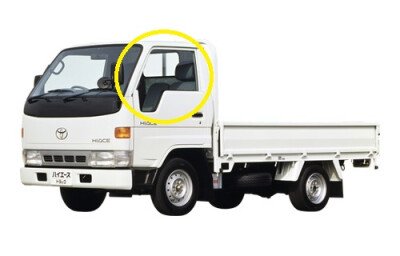 Стекло боковое TOYOTA HIACE TRUCK 1984-2000 BU60 FD/LH 
Бренд: ZDG