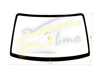 Стекло лобовое NISSAN CUBE 1998-2002 (Z10) 
Бренд: BENSON