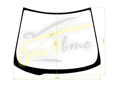 Стекло лобовое TOYOTA PREVIA 1999-2005 (ACR30-RHD) 
Бренд: BSG с серой полосой