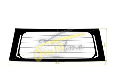 Стекло заднее с обогревом SUBARU JUSTY 2004-2007 (HT51) 
Бренд: BSG Тонированное