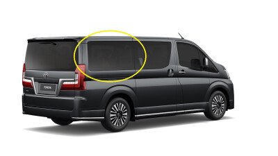 Стекло боковое TOYOTA HIACE 2019- H300-std-1240*587 SR/RH/X 
Бренд: BENSON