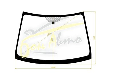 Стекло лобовое TOYOTA IST 2002-2007 (NCP60) 
Бренд: BSG