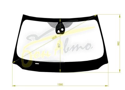 Стекло лобовое BMW 7-SERIES 2008-2015 (F01-4d sed) место под 1 камеру, место под датчик дождя, 
Бренд: BENSON