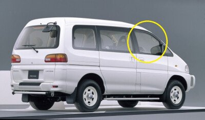 Стекло боковое MITSUBISHI SPACE GEAR 1994-2007 (PA5W) VFD/RH 
Бренд: BENSON Тонированное