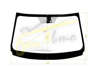 Стекло лобовое TOYOTA RAV 4 2013-2018 (ASA40-LHD) обогрев щеток, место под 1 камеру, место под датчик дождя, 
Бренд: КМК с синей полосой