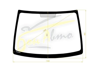 Стекло лобовое HONDA JAZZ 2001-2008 (GD1-5d) 
Бренд: КДМ с серой полосой