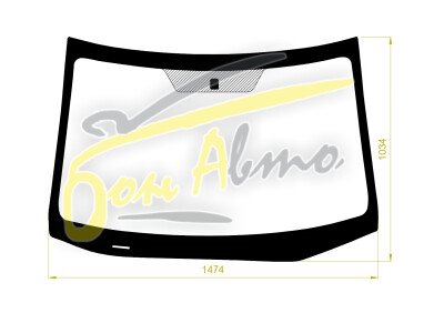 Стекло лобовое HAVAL M6 2021- (LHD) 
Бренд: BENSON