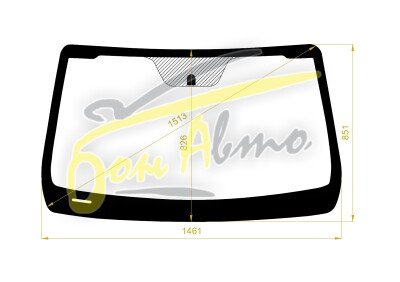 Стекло лобовое MAZDA BT50 2020- (TF-зерк2) 
Бренд: BENSON с синей полосой