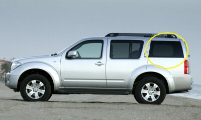 Стекло боковое NISSAN PATHFINDER 2004-2012 (R51) SW/LH/X антенна, 
Бренд: BENSON