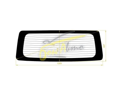 Стекло заднее с обогревом NISSAN VANETTE 2009- (M20) 
Бренд: BSG