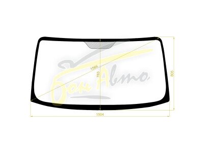 Стекло лобовое NISSAN URVAN 2001-2012 (E25) 
Бренд: ZDG с синей полосой