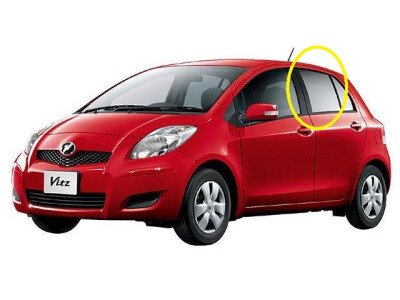 Стекло боковое TOYOTA VITZ 2005-2010 SCP90-5d RD/LH 
Бренд: BSG