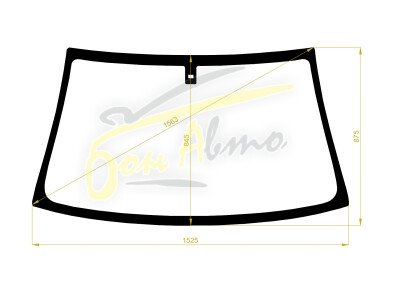 Стекло лобовое AUDI A8 2002-2010 (D3-4d sed) место под датчик дождя (квадрат) 
Бренд: КМК с синей полосой