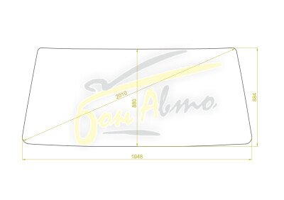 Стекло лобовое TOYOTA COASTER 1993-2016 (BB50) 
Бренд: ZDG с зеленой полосой