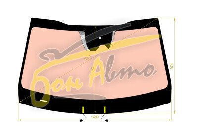 Стекло лобовое KIA K5 2019- (DL3-LHD) полный обогрев, место под датчик дождя, молдинг, фурнитура, акустическое, 
Бренд: BENSON