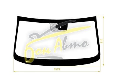 Стекло лобовое HAVAL H6 2020-2024 (LHD) место под датчик дождя 
Бренд: КМК