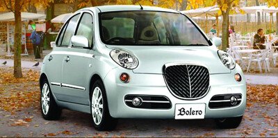 Стекло лобовое NISSAN BOLERO 2002-2010 (K12) 
Бренд: ZDG с синей полосой
