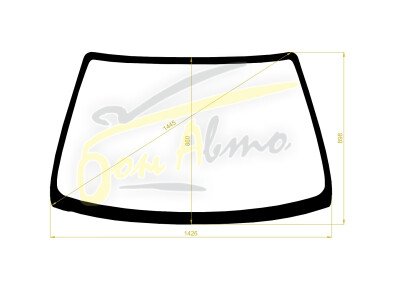 Стекло лобовое HONDA CIVIC 1995-2000 (EK2-3d h/k) 
Бренд: BSG с зеленой полосой