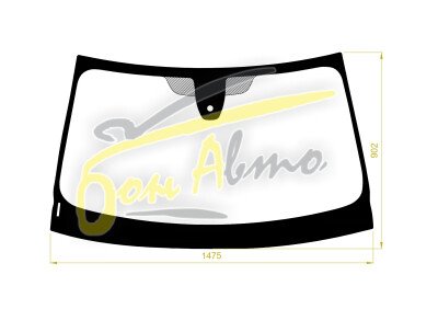 Стекло лобовое BMW 2-SERIES 2019- (F44-4d-Gran Coupe) место под датчик дождя молдинг, проекция, 
Бренд: BENSON