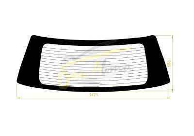Стекло заднее с обогревом MITSUBISHI OUTLANDER 2001-2008 (CU1-2015) 
Бренд: BENSON