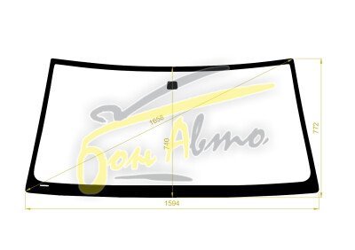 Стекло лобовое LEXUS LX 1997-2007 (FJ100-зерк) 
Бренд: BSG с серой полосой