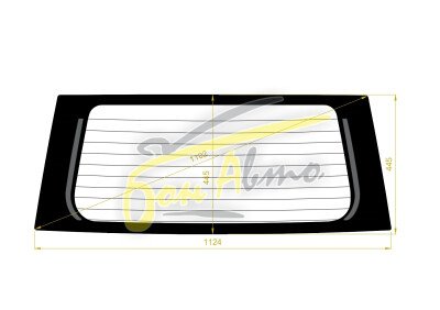 Стекло заднее с обогревом MAZDA LAPUTA 1998-2006 (HP11-21) 
Бренд: BSG