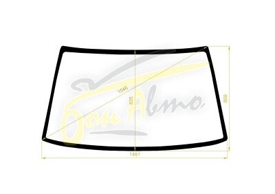 Стекло лобовое NISSAN VANETTE LARGO 1987-1992 (GC22) 
Бренд: BSG