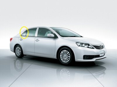 Стекло боковое TOYOTA ALLION 2007- T260 RQ/RH 
Бренд: BSG