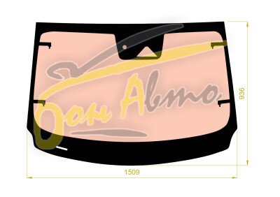 Стекло лобовое CHANGAN UNI-S 2024- (LHD) полный обогрев, место под 1 камеру, место под датчик дождя, 
Бренд: КМК