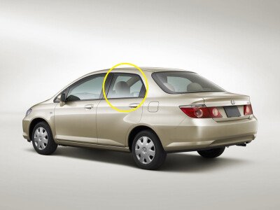 Стекло боковое HONDA FIT ARIA 2002-2009 (GD6-4d sed) RD/LH 
Бренд: BSG