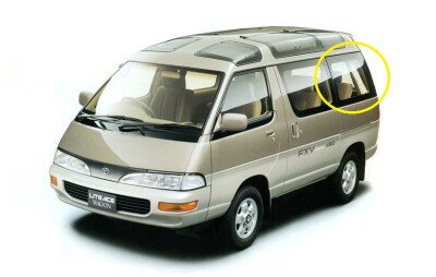 Стекло боковое TOYOTA LITE ACE 1992-1996 (CR30) SR/LH/X 
Бренд: BENSON