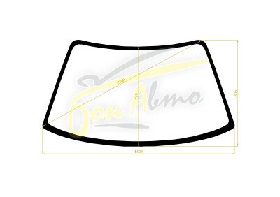 Стекло лобовое TOYOTA CARINA ED 1989-1993 (ST180) 
Бренд: BSG с серой полосой