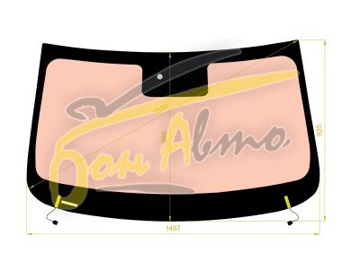 Стекло лобовое HAVAL JOLION 2020- (SUV-LHD) полный обогрев, место под датчик дождя (справа), 
Бренд: FYG