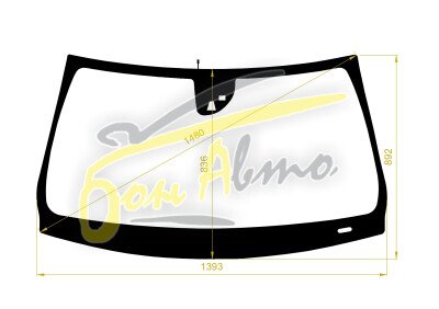 Стекло лобовое INFINITI Q30 2015-2020 (H15-RHD-2015) место под 1 камеру с обогревом, место под датчик дождя, молдинг, 
Бренд: BENSON