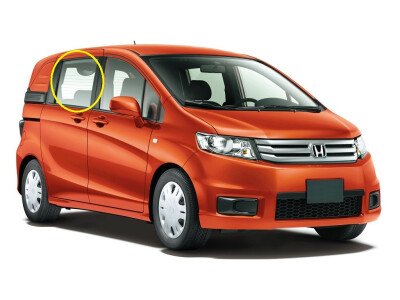 Стекло боковое HONDA FREED SPIKE 2008-2016 (GB3) RD/RH фурнитура, 
Бренд: BENSON Тонированное