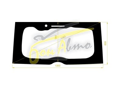 Стекло заднее с обогревом TOYOTA VOXY 2014- (ZRR80) 1 отверстие 
Бренд: BSG