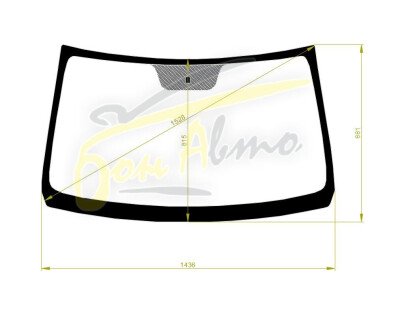 Стекло лобовое DACIA LOGAN MCV 2005- () 
Бренд: BENSON