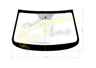 Стекло лобовое KIA SORENTO 2009-2014 (XM-LHD-2012) обогрев щеток, место под датчик дождя, 
Бренд: BENSON