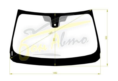 Стекло лобовое BMW X1 2015- (F48) место под датчик дождя 
Бренд: BENSON