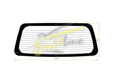 Стекло заднее с обогревом OPEL AGILA 2000-2008 () 
Бренд: BENSON