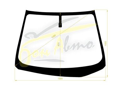 Стекло лобовое NISSAN VERSA 2012-2019 (E12-LHD) 
Бренд: BENSON