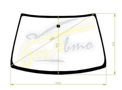Стекло лобовое ISUZU GEMINI 1993-1996 (MA4-7) 
Бренд: BSG с зеленой полосой