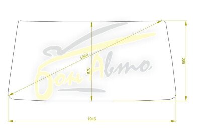 Стекло лобовое ISUZU FORWARD 1983-1994 (FSR-std-1916*890*1960) 
Бренд: ZDG CLBL