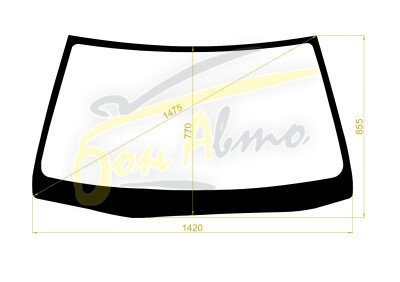 Стекло лобовое TOYOTA PROGRES 1998-2007 (JCG10-RHD) 
Бренд: ZDG