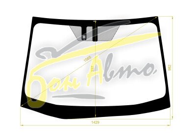 Стекло лобовое TOYOTA PRIUS 2015-2023 (ZVW50-RHD) место под датчик дождя 
Бренд: ZDG