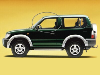 Стекло боковое TOYOTA LAND CRUISER PRADO 1996-2002 (J90-3d) FD/LH 
Бренд: BSG