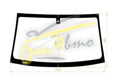 Стекло лобовое AUDI A8 2002-2010 (D3-2005-4d sed) место под датчик дождя (круг) 
Бренд: КМК с синей полосой