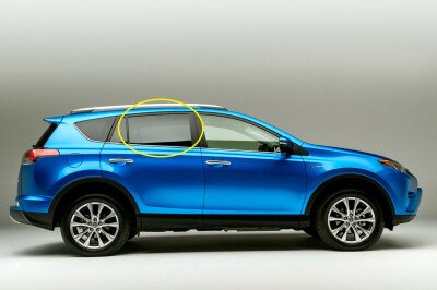 Стекло боковое TOYOTA RAV 4 2013-2018 ACA40 RD/RH фурнитура, 
Бренд: BENSON